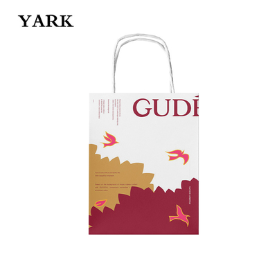 Eco-Friendly Handmade Shopping Bag Tote Custom Christmas Packing Shopping Paper Gift Bags